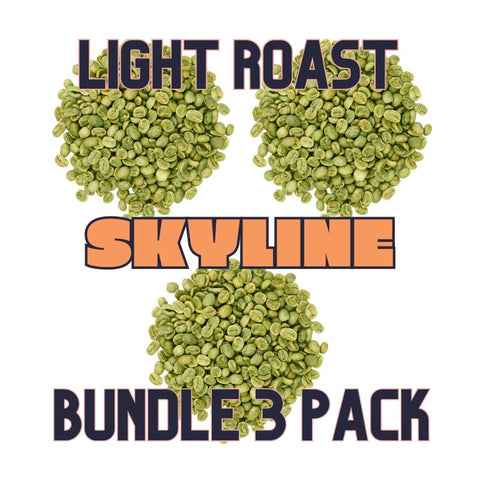 Skyline: Green coffee beans to create a coffee blend