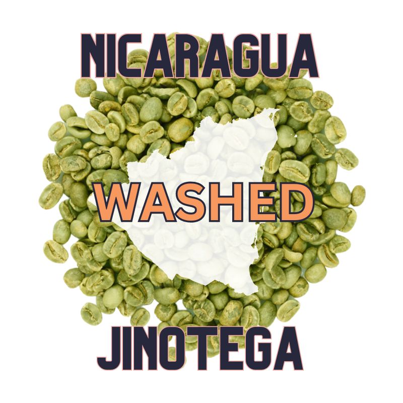5 Lbs Green Unroasted Coffee Beans - Nicaragua Jinotega Organic SHG EP By Knothole Coffee Roasters