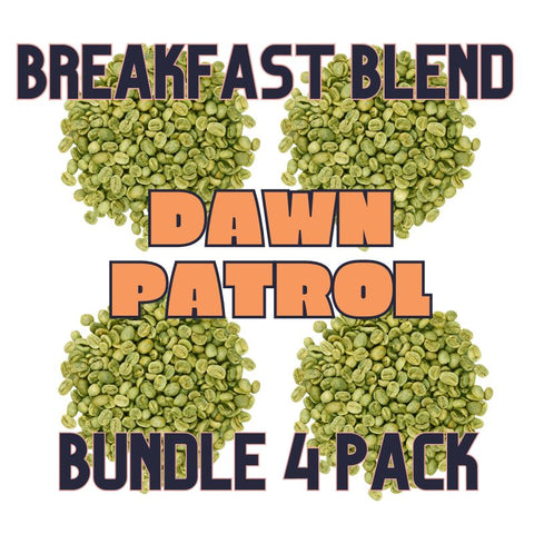 Dawn Patrol: Green coffee beans to create a coffee blend