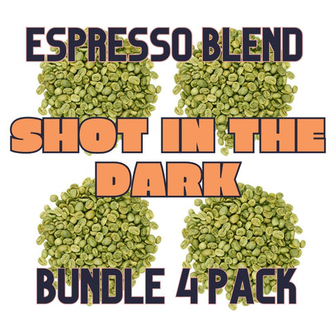 Shot In The Dark: Green coffee beans to create a coffee blend