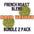 Noir Velvet: Green coffee beans to create a coffee blend