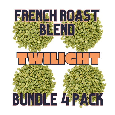 Twilight: Green coffee beans to create a coffee blend