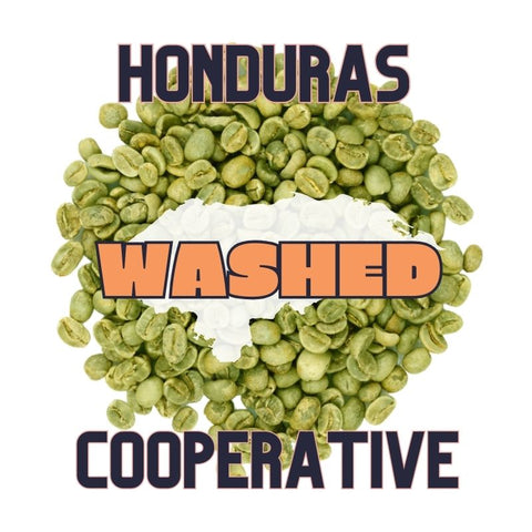 Honduras green coffee beans from cooperative farms