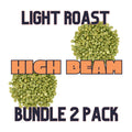 Highbeam: Green coffee beans to create a coffee blend