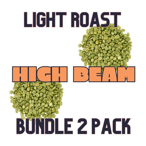 Highbeam: Green coffee beans to create a coffee blend