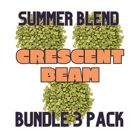 Crescent Beam: Green coffee beans to create a coffee blend